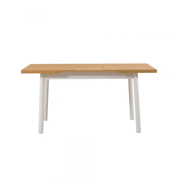Extendable Dining Table Oliver Open - Karina White