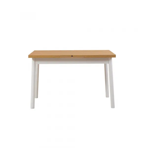 Extendable Dining Table Oliver Open - Karina White