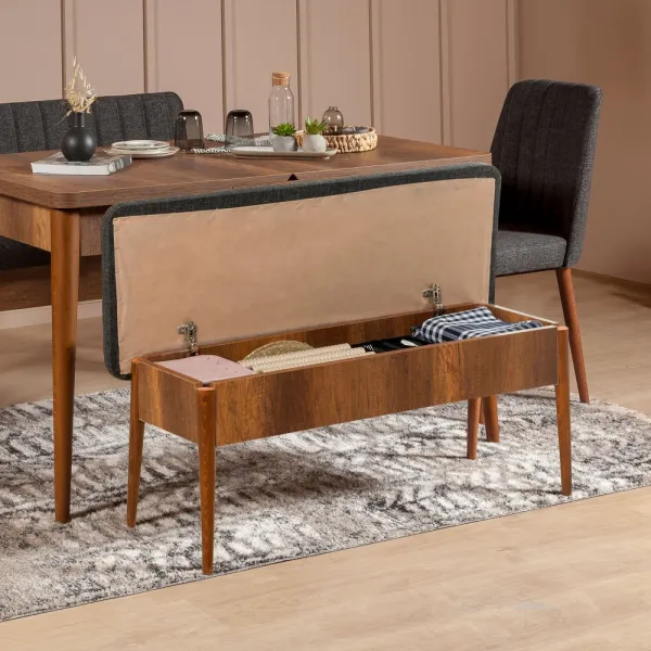 Bank Vina Bank Anthracite, Walnut