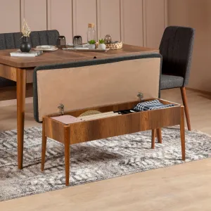 Bank Vina Bank Anthracite, Walnut