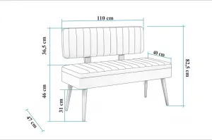 Bank Vina 1053 - 1 - White