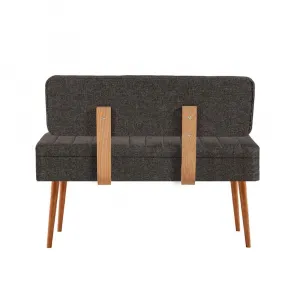 Kalune Design Lavice VINA II s úložným prostorem 110 cm borovice atlantic/antracitová