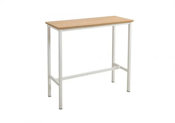 Bar Table & Stool Set (3 Pieces) Mola Set 100 - Karina White