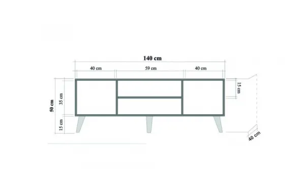TV stolík Truva - 726