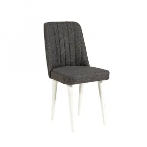 Stolička Vina Sandalye Anthracite, White