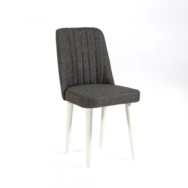 Stolička Vina Sandalye Anthracite, White