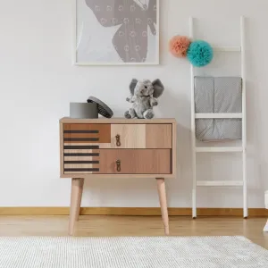 Nočný stolík City Colorblock