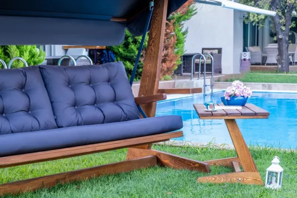 Garden Triple Swing Chair Viva 2400 - Anthracite
