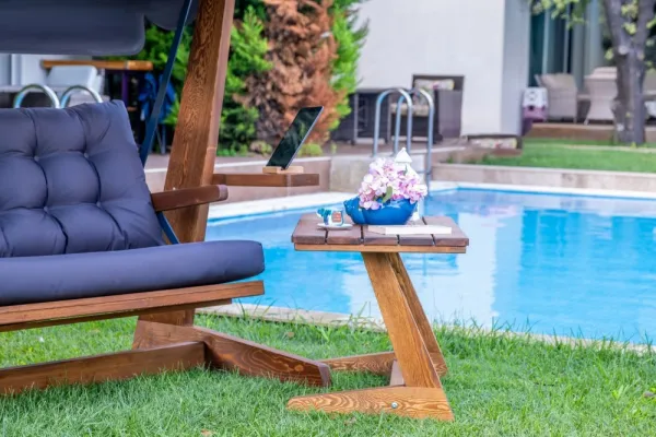Garden Triple Swing Chair Viva 2400 - Anthracite