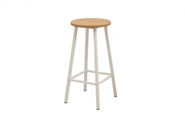 Stool Mora - Karina White