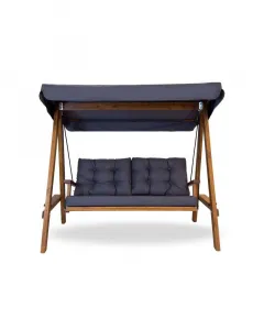 Garden Double Swing Chair Pera 2000 - Anthracite