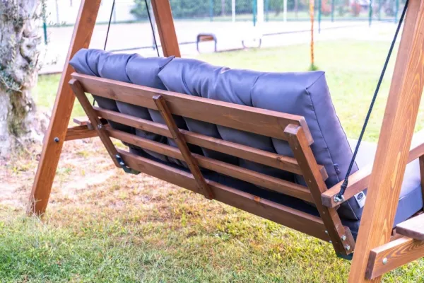 Garden Double Swing Chair Pera 2000 - Anthracite