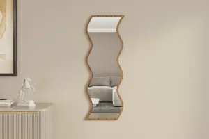 Zrkadlo Safi - White, Walnut