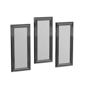 Mirror Set (3 Pieces) Lavia - Silver