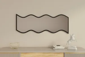 Zrkadlo Safi - White, Black