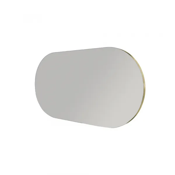 Zrkadlo Riors - Dark Grey, Gold