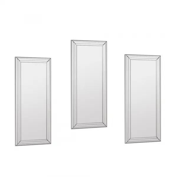 Decorative Mirror Set (3 Pieces) Mini Neom - Transparent