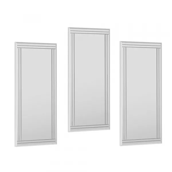 Decorative Mirror Set (3 Pieces) Mini Buhem - Transparent