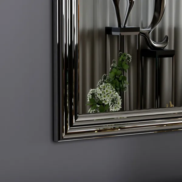 Mirror Set (2 Pieces) Bale - Silver