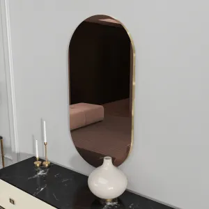 Zrkadlo Riors - Bronze, Gold
