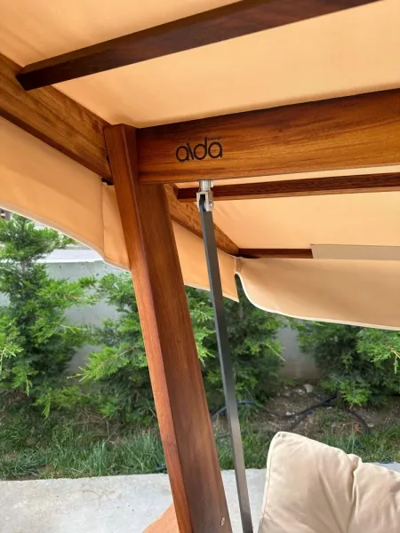Garden Triple Swing Chair Sia 2400 - Camel