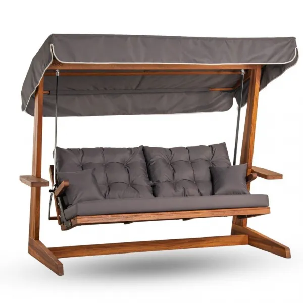 Garden Triple Swing Chair Sia 2400 - Anthracite