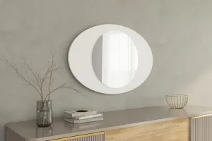 Zrkadlo Obble - White