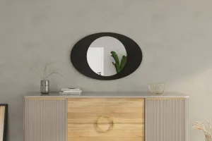 Zrkadlo Obble - Black