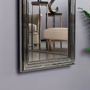 Zrkadlo Smooth - Silver
