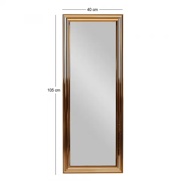Zrkadlo Smooth - Bronze