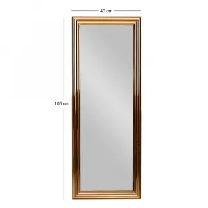 Zrkadlo Smooth - Bronze