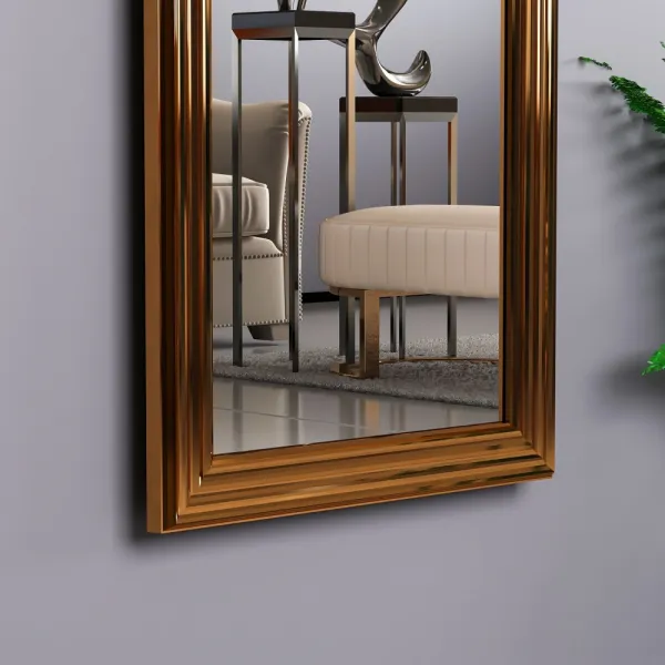 Zrkadlo Smooth - Bronze