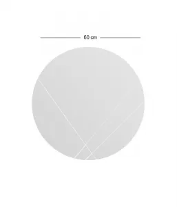 Zrkadlo Lopi - White