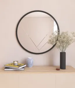 Zrkadlo Gabel - Black