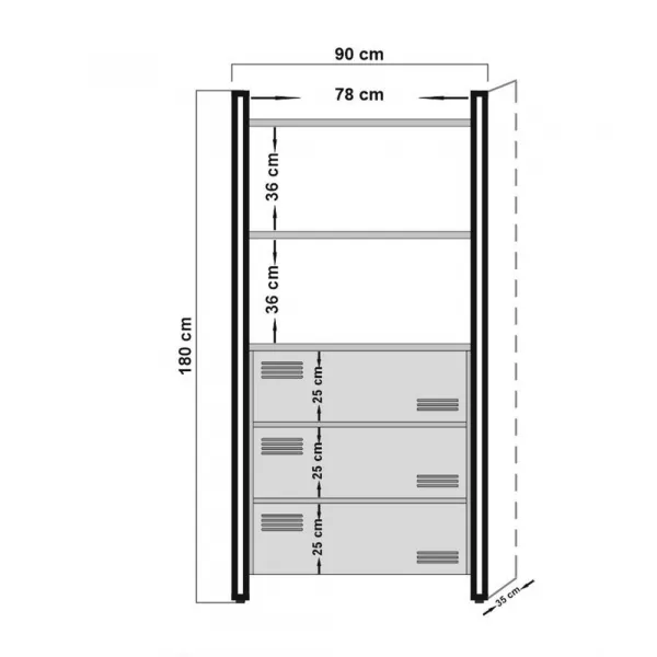 Study Room Furniture Set COSMO-TKM.10