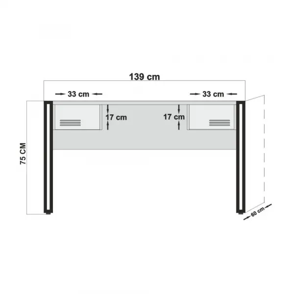 Study Room Furniture Set COSMO-TKM.10