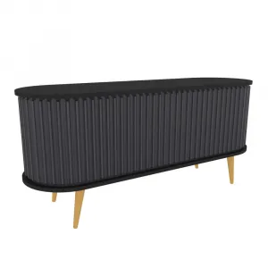 TV stolík Stor - Black, Anthracite