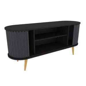 TV stolík Stor - Black, Anthracite