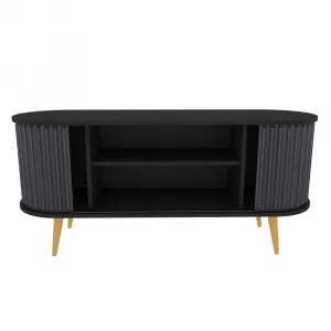 TV stolík Stor - Black, Anthracite
