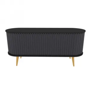 TV stolík Stor - Black, Anthracite