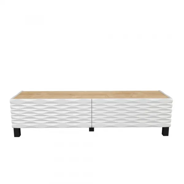 TV stolík Lerze - Sapphire, White