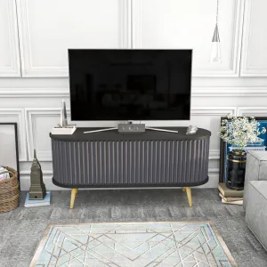 TV stolík Stor - Black, Anthracite
