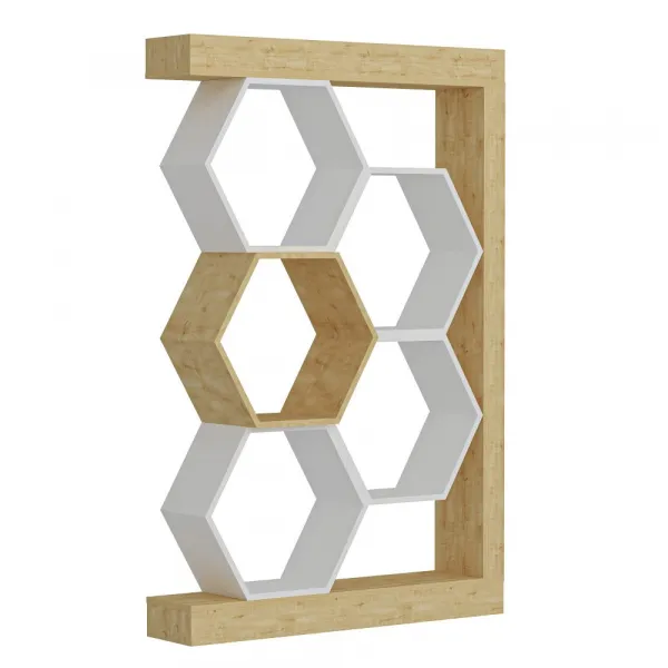 Knižnica Artemis - Oak, White
