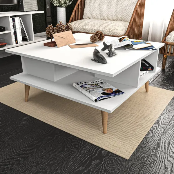 Konferenčný stolík Akya Coffee Table - White