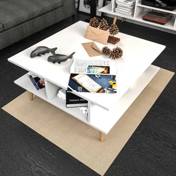 Konferenčný stolík Akya Coffee Table - White