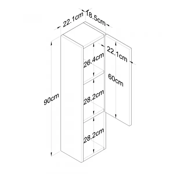 Wall Cabinet E2 - 223