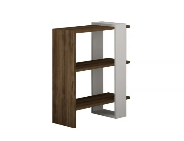 Living Room Furniture Set Gaye - Walnut, White