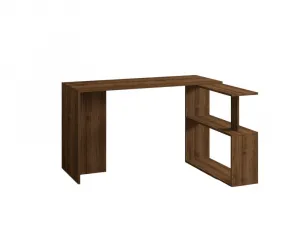 Písací stôl Cayko - Walnut