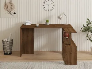 Písací stôl Cayko - Walnut