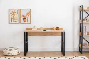 Kalune Design Psací stůl DEHA černý/dub přírodní